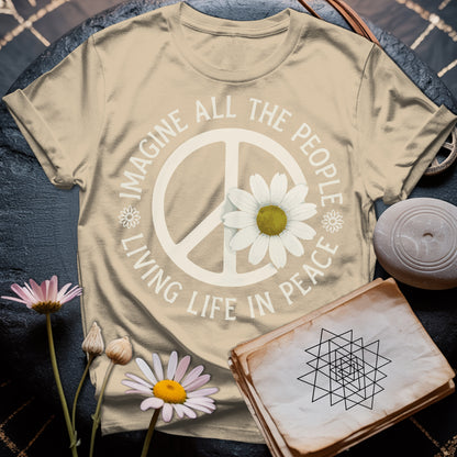 Imagine Life In Peace T-Shirt