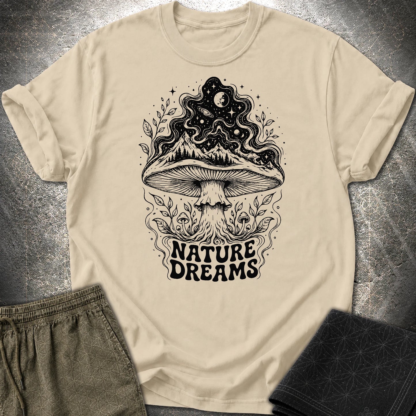 Nature Dreams - Nature Dreams T-Shirt - Sand