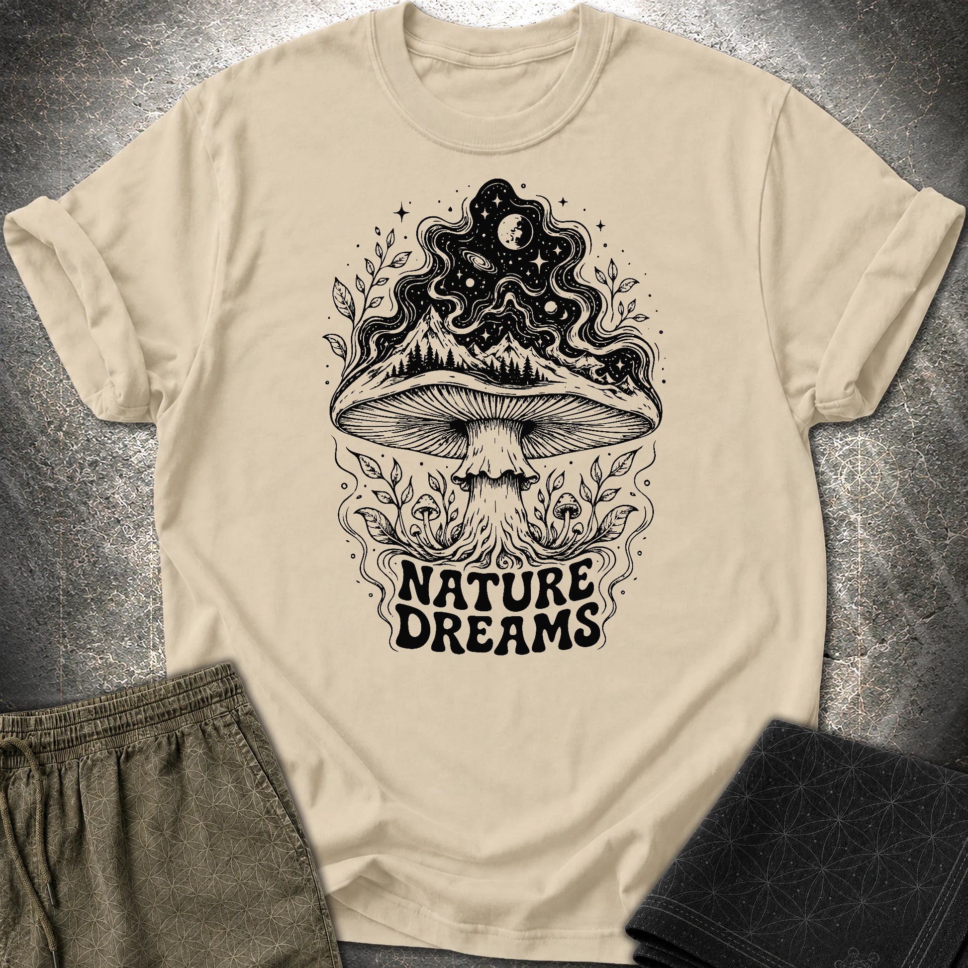 Nature Dreams - Nature Dreams T-Shirt - Sand