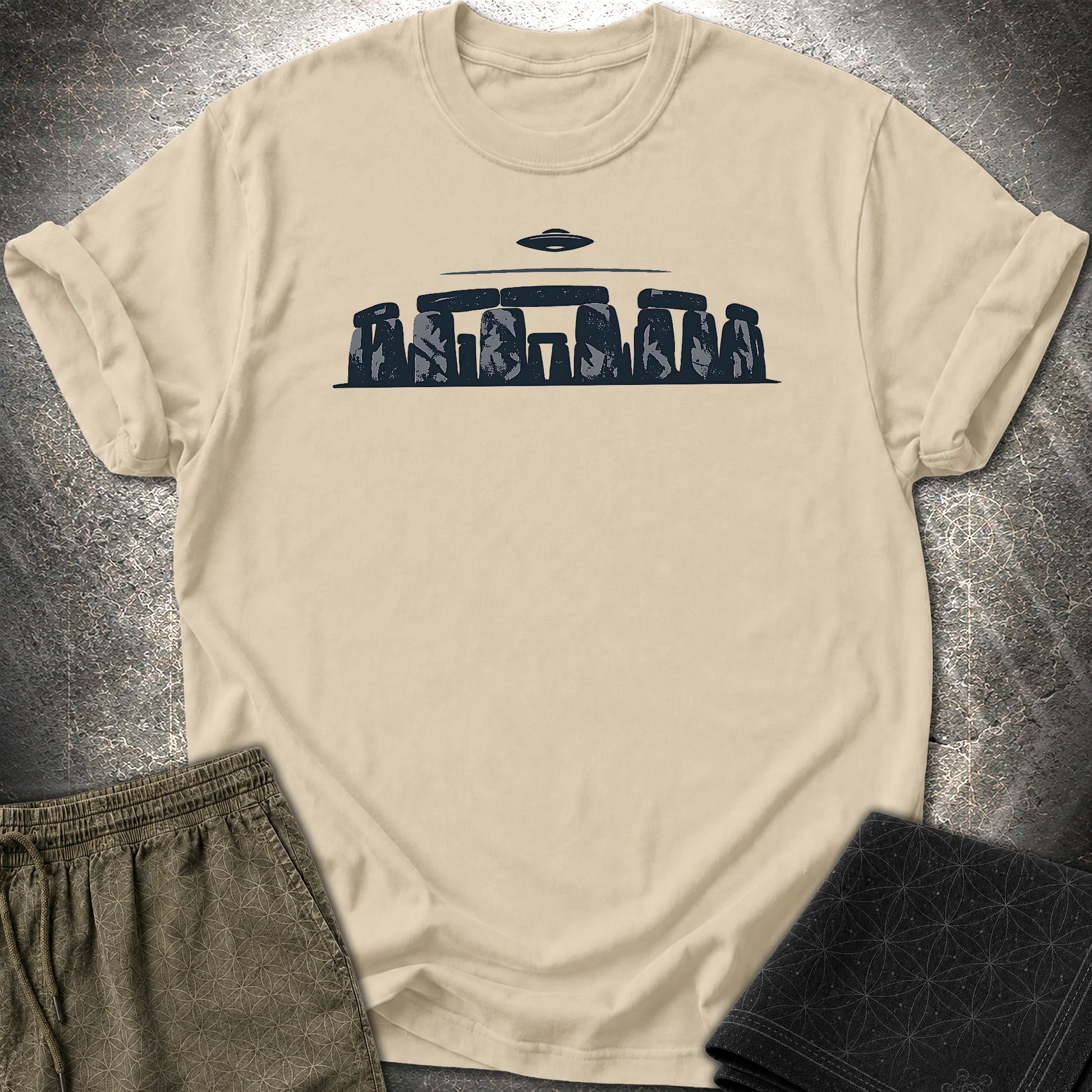 Kamienny Krąg I UFO - Kamienny Krąg I UFO T-Shirt - Sand