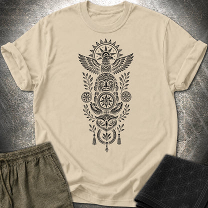 Totem Black - Totem Black T-Shirt - Sand