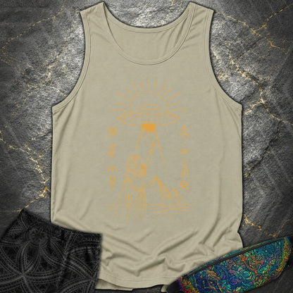 Pharaoh Reaching for the Sky Vessel - Pharaoh Reaching for the Sky Vessel Comfort Tank Top - Sandstone