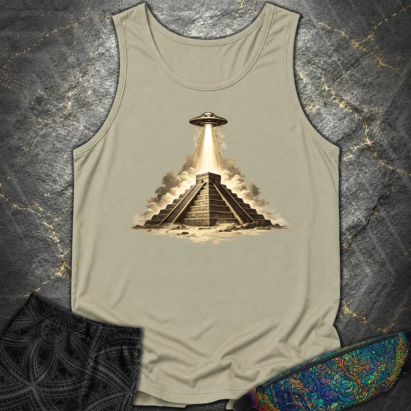 Piramida Majów - Piramida Majów Comfort Tank Top - Sandstone