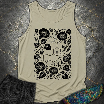 Morning Glory Molecule - Morning Glory Molecule Comfort Tank Top - Sandstone