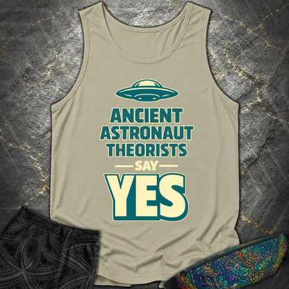 Ancient Teaorist Blue - Ancient Teaorist Blue Comfort Tank Top - Sandstone