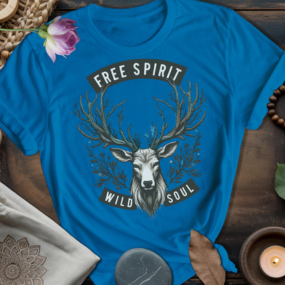 Free Spirit Wild Soul Deer T-Shirt