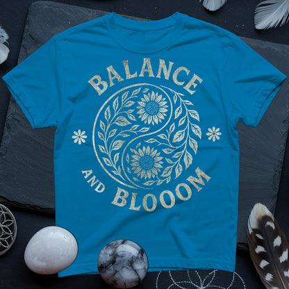 Floral Balance and Bloom T-Shirt