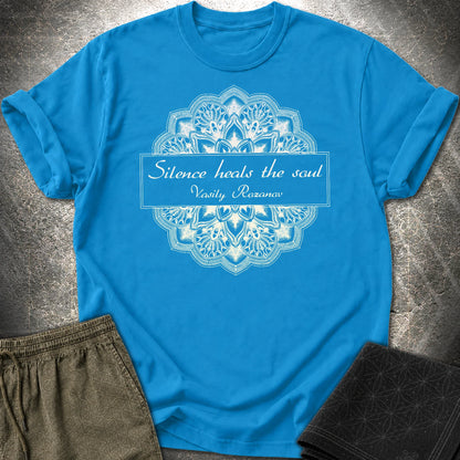 Vasily Rozanov Silence T-Shirt - Vasily Rozanov Silence T-Shirt - Sapphire