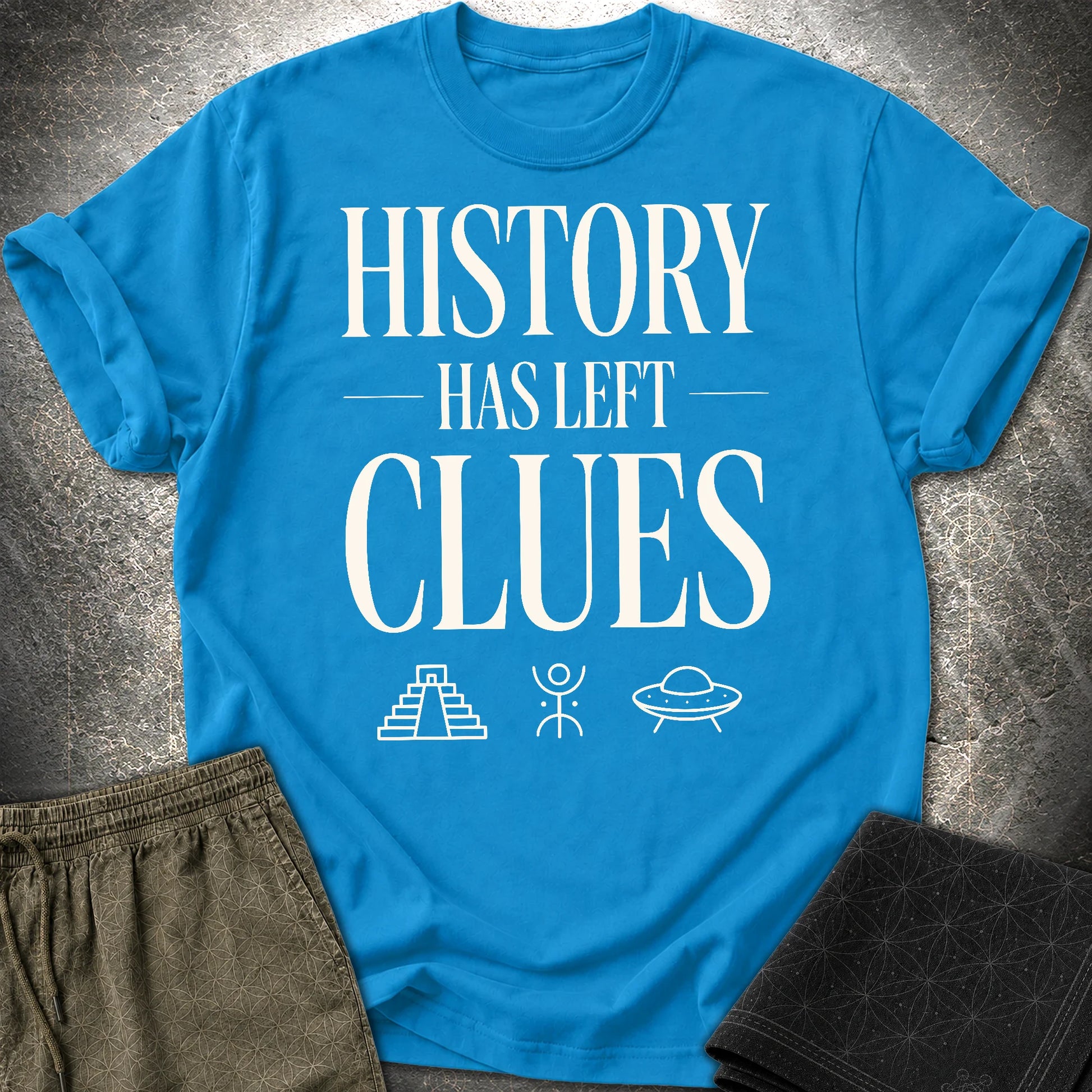 History - History T-Shirt - Sapphire