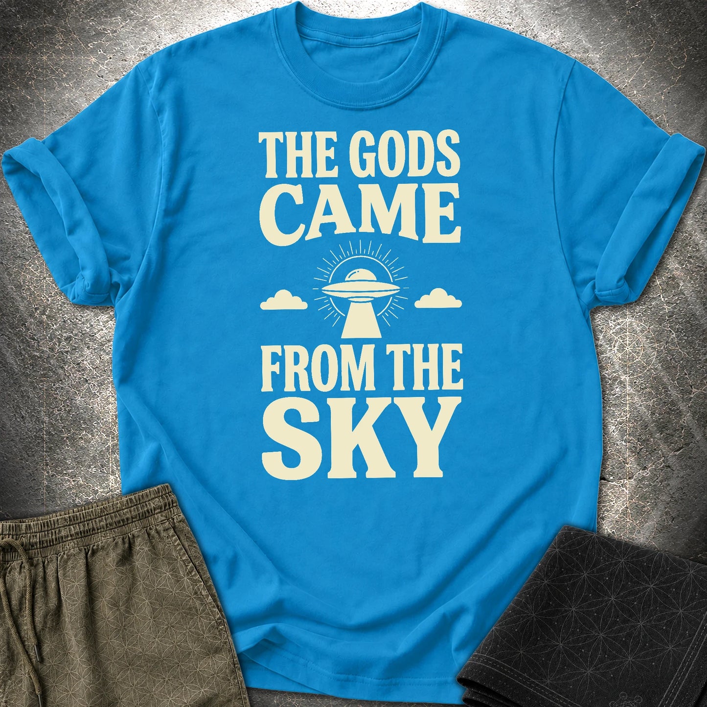 The Gods Come - The Gods Come T-Shirt - Sapphire