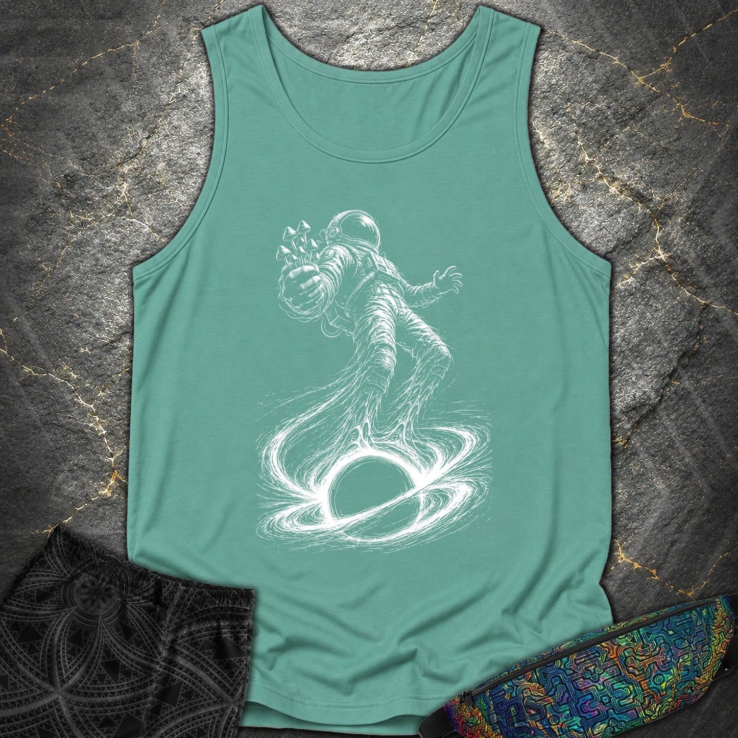 Into The Void - Into The Void Comfort Tank Top - Seafoam