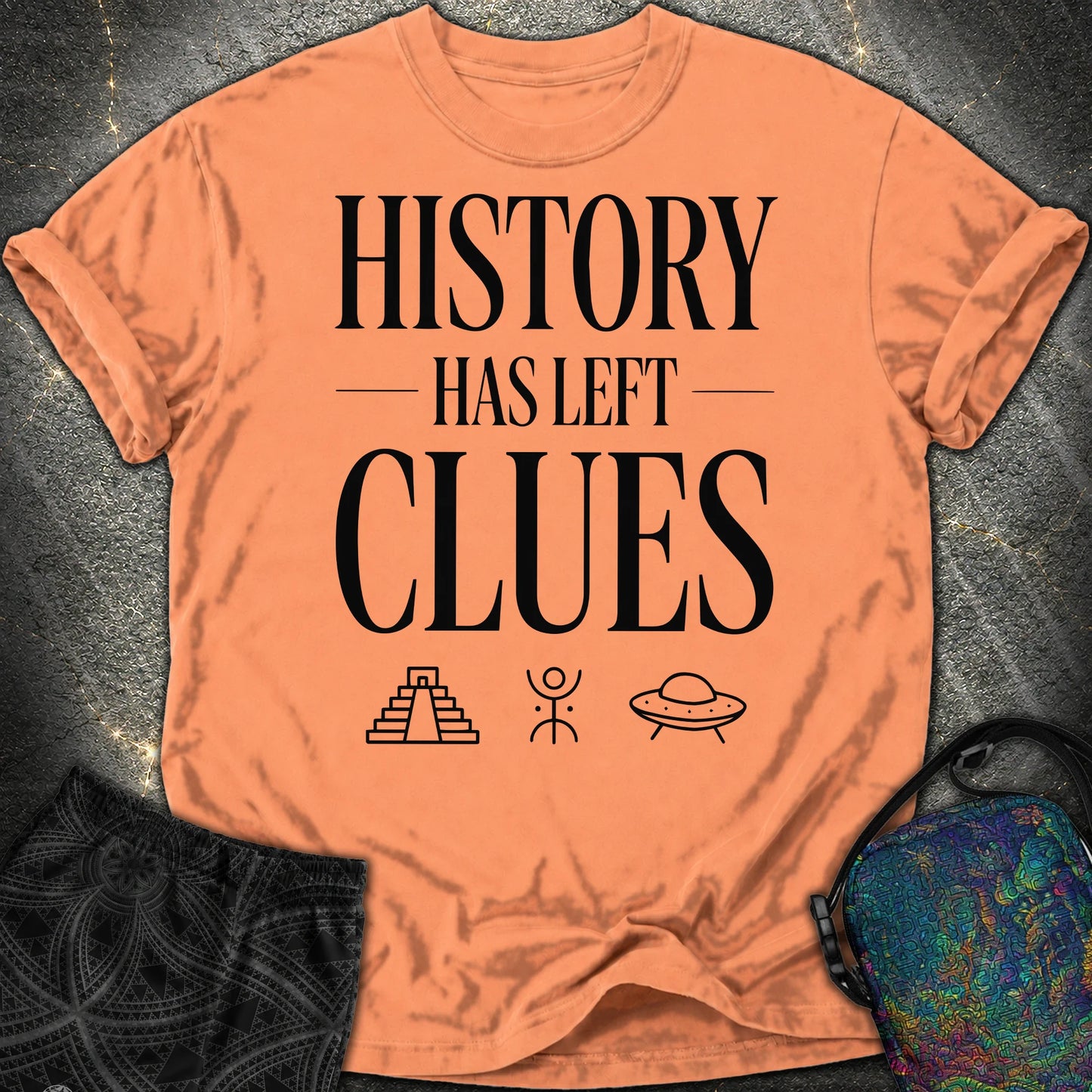 History Black - History Black Comfort T-Shirt - Terracotta