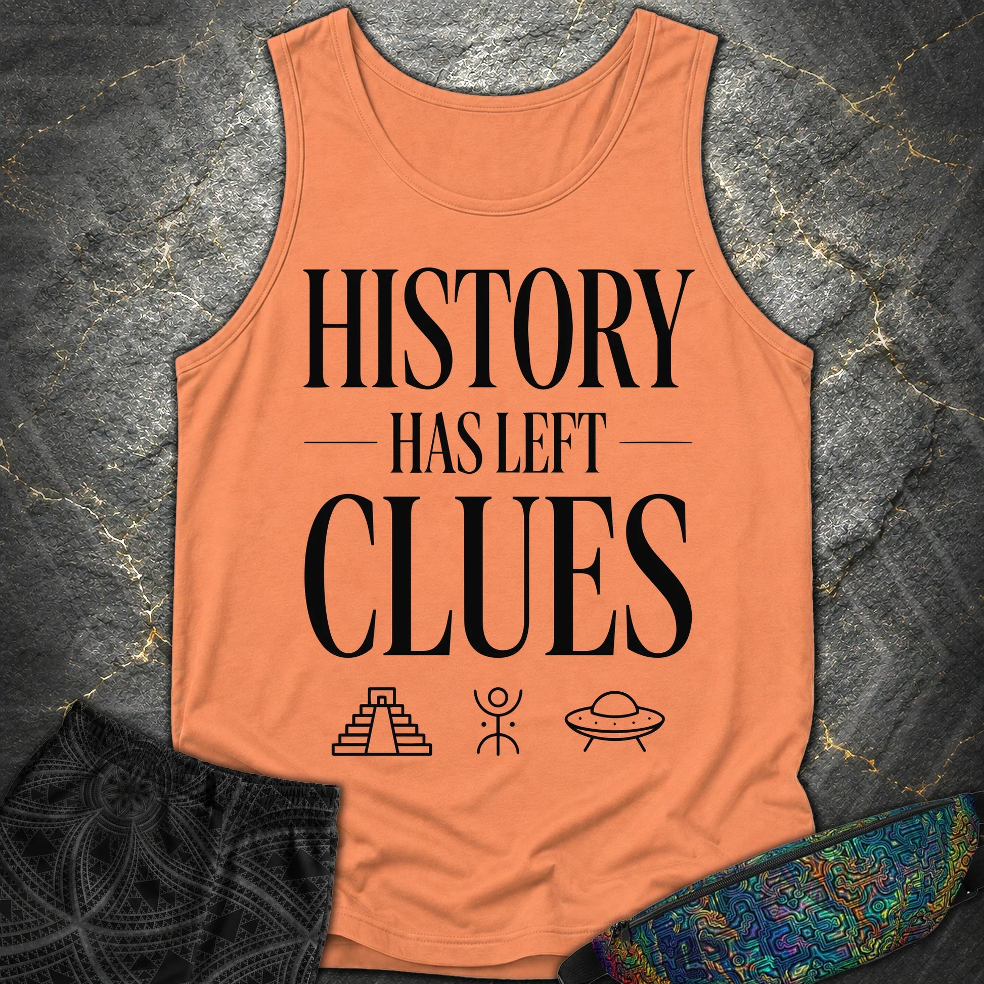 History Black - History Black Comfort Tank Top - Terracotta