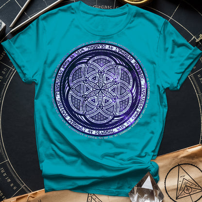 Seed Of Life Tribal Sacred Geometry T-Shirt