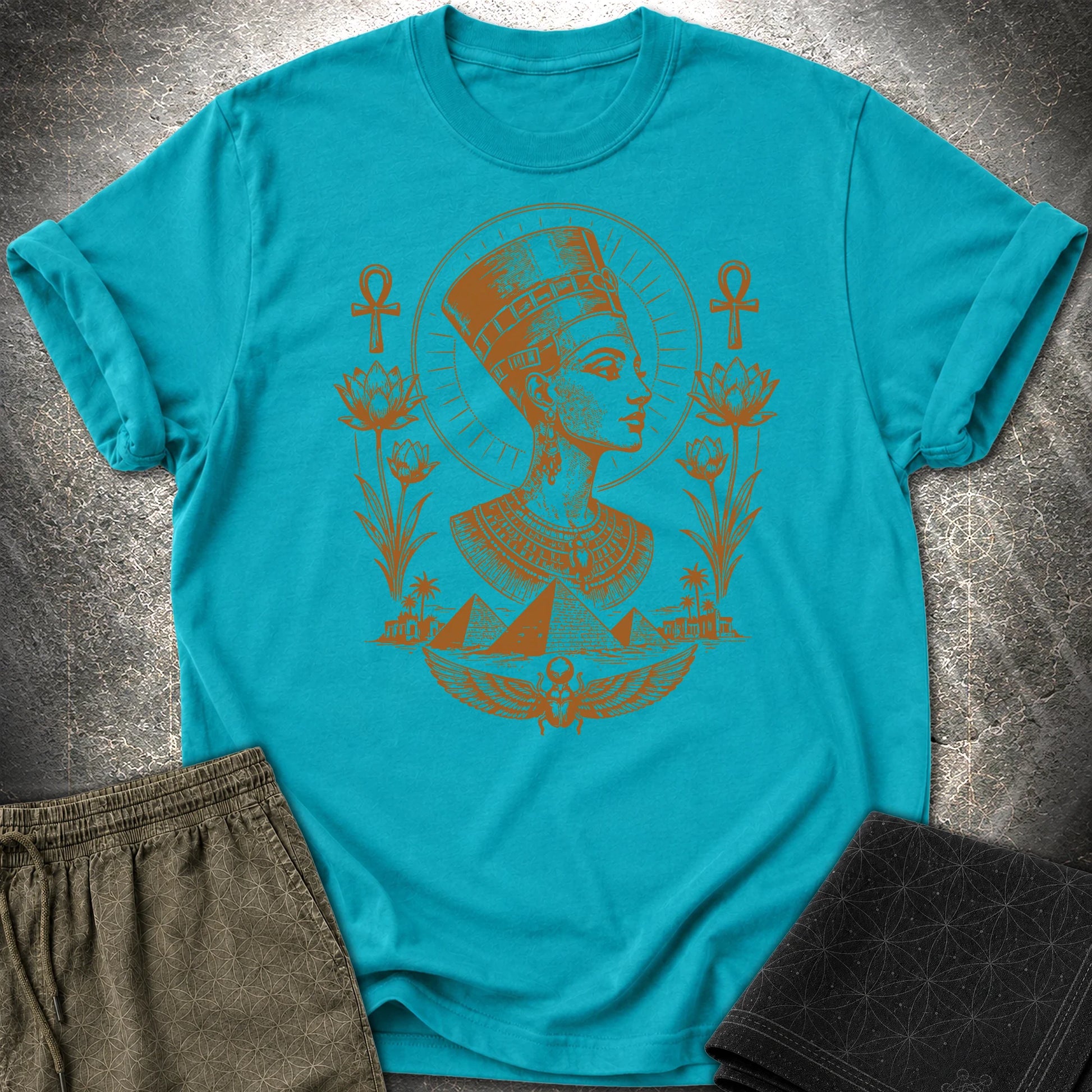 Royal Queen of the Nile - Royal Queen of the Nile T-Shirt - Tropical Blue