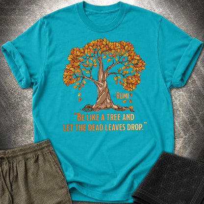 Rumi Tree T-Shirt - Rumi Tree T-Shirt - Tropical Blue