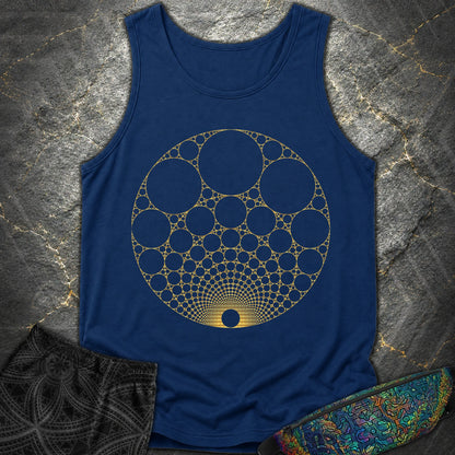 Apollonian Gasket T-Shirt - Apollonian Gasket Comfort Tank Top - True Navy