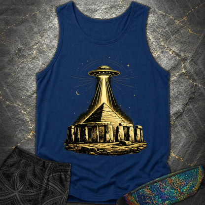 Piramida Gizy I Tajemniczy Pojazd - Piramida Gizy I Tajemniczy Pojazd Comfort Tank Top - True Navy