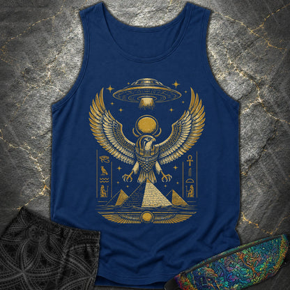 Falcon Guardian Beneath the Starship - Falcon Guardian Beneath the Starship Comfort Tank Top - True Navy