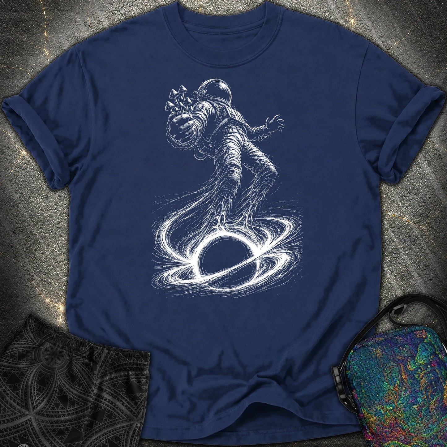 Into The Void Comfort T-Shirt - Into The Void Comfort T-Shirt - True Navy