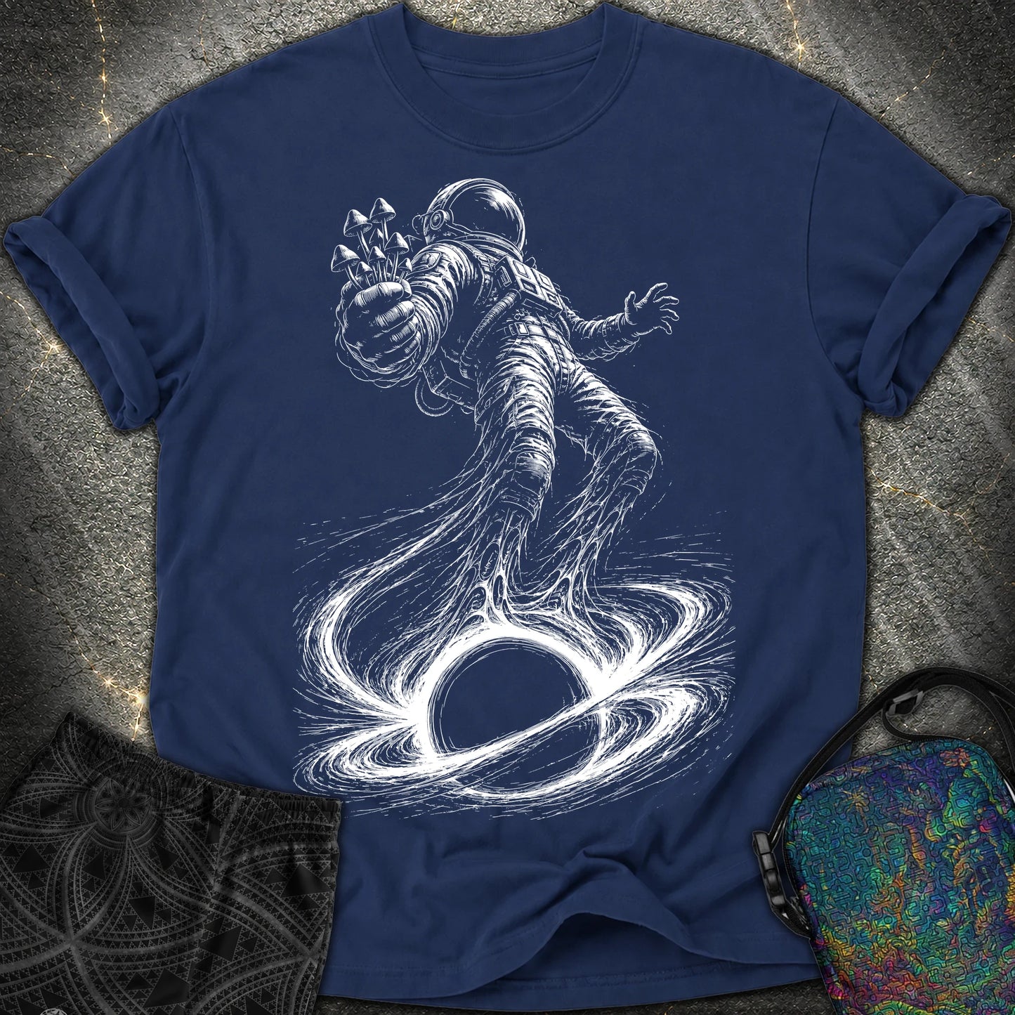 Into The Void - Into The Void Comfort T-Shirt - True Navy