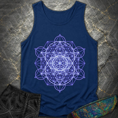 Vesica Eye Of The Universe - Vesica Eye Of The Universe Comfort Tank Top - True Navy