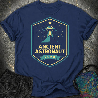 Ancient Astronaut Club - Ancient Astronaut Club Comfort T-Shirt - True Navy