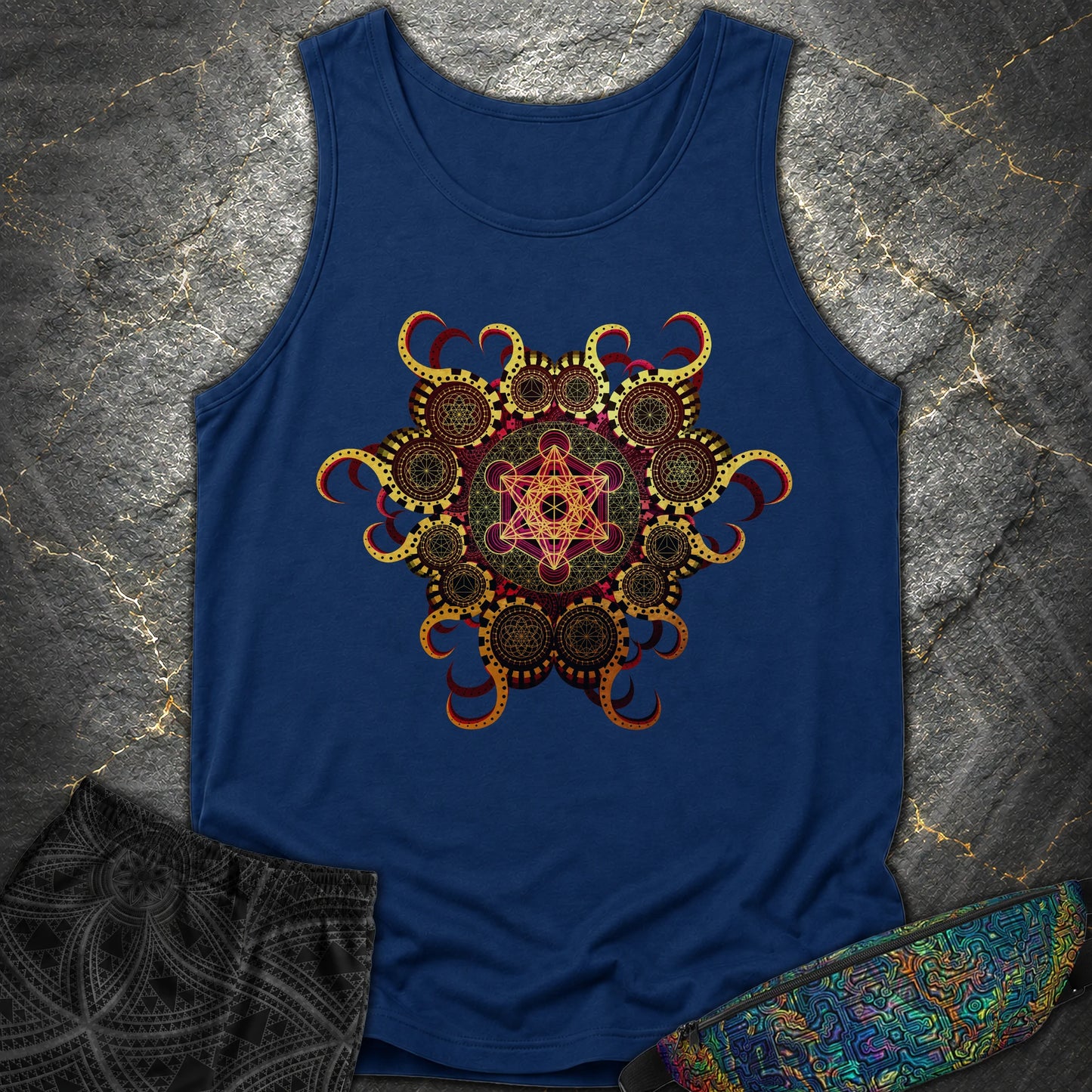 Organic Metatron - Organic Metatron Tank Top - True Navy