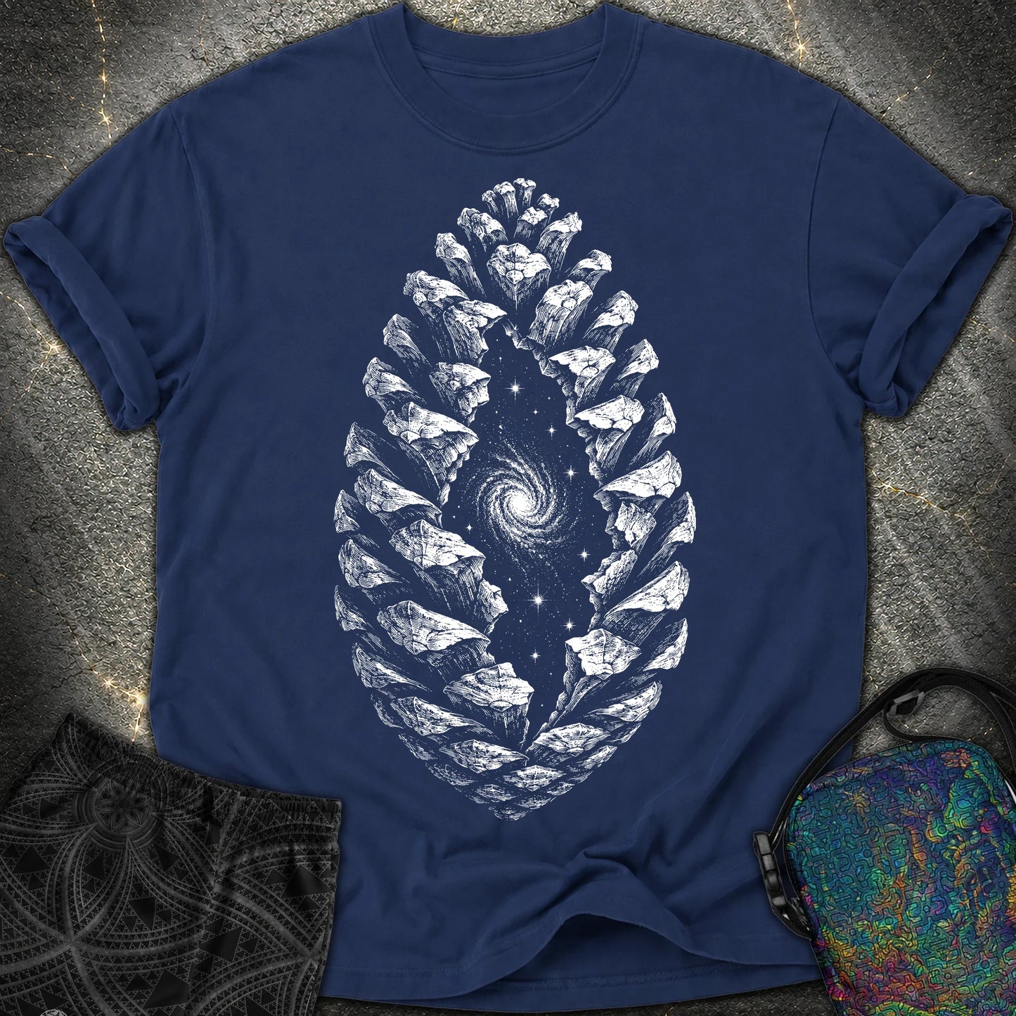 Seed of the Infinite - Seed of the Infinite Comfort T-Shirt - True Navy