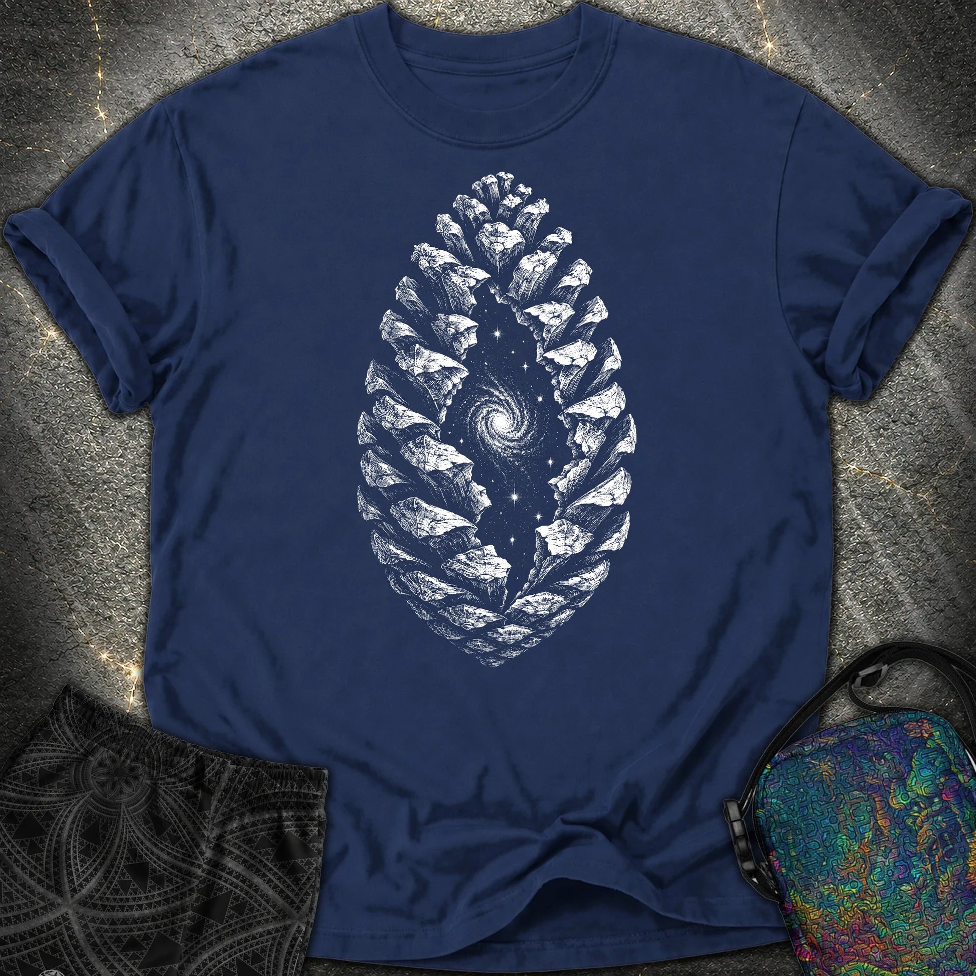 Seed of the Infinite Comfort T-Shirt - Seed of the Infinite Comfort T-Shirt - True Navy