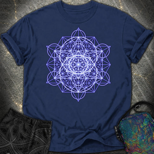 Vesica Eye Of The Universe Comfort T-Shirt - Vesica Eye Of The Universe Comfort T-Shirt - True Navy