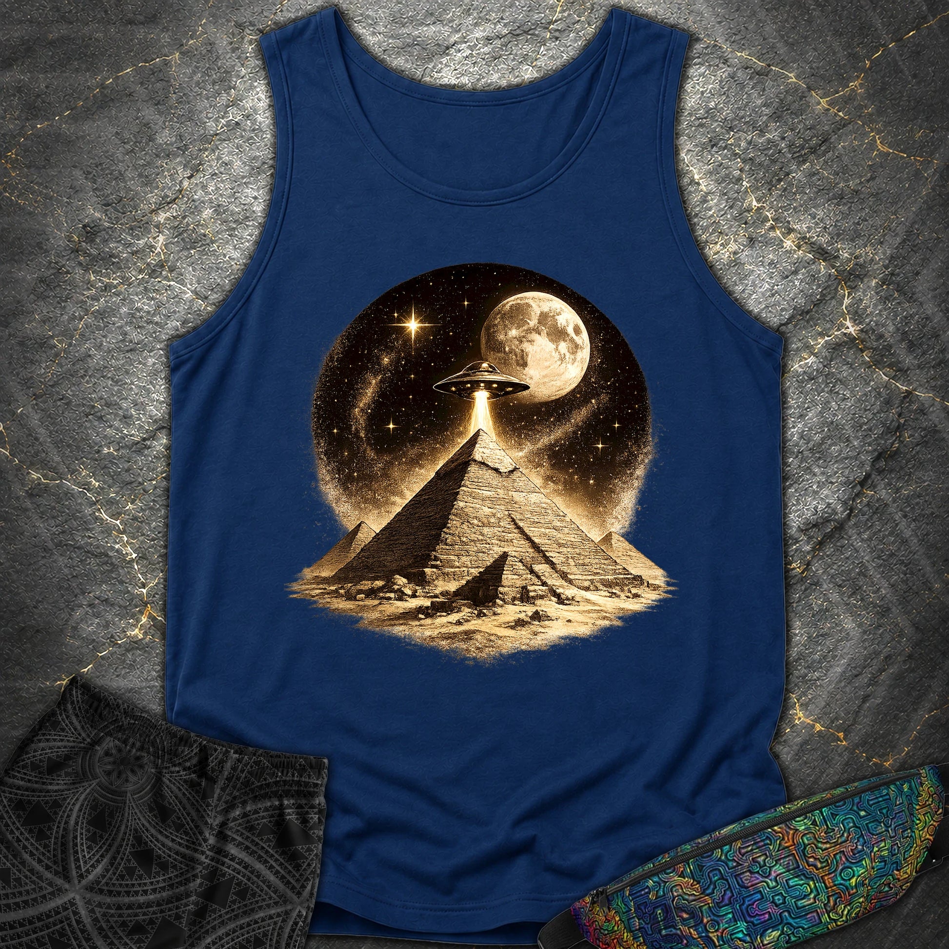 Giza Pyramid Maøe - Giza Pyramid Maøe Comfort Tank Top - True Navy