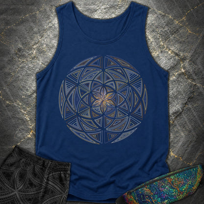 Seed Expansion Comfort Tank Top - Seed Expansion Comfort Tank Top - True Navy