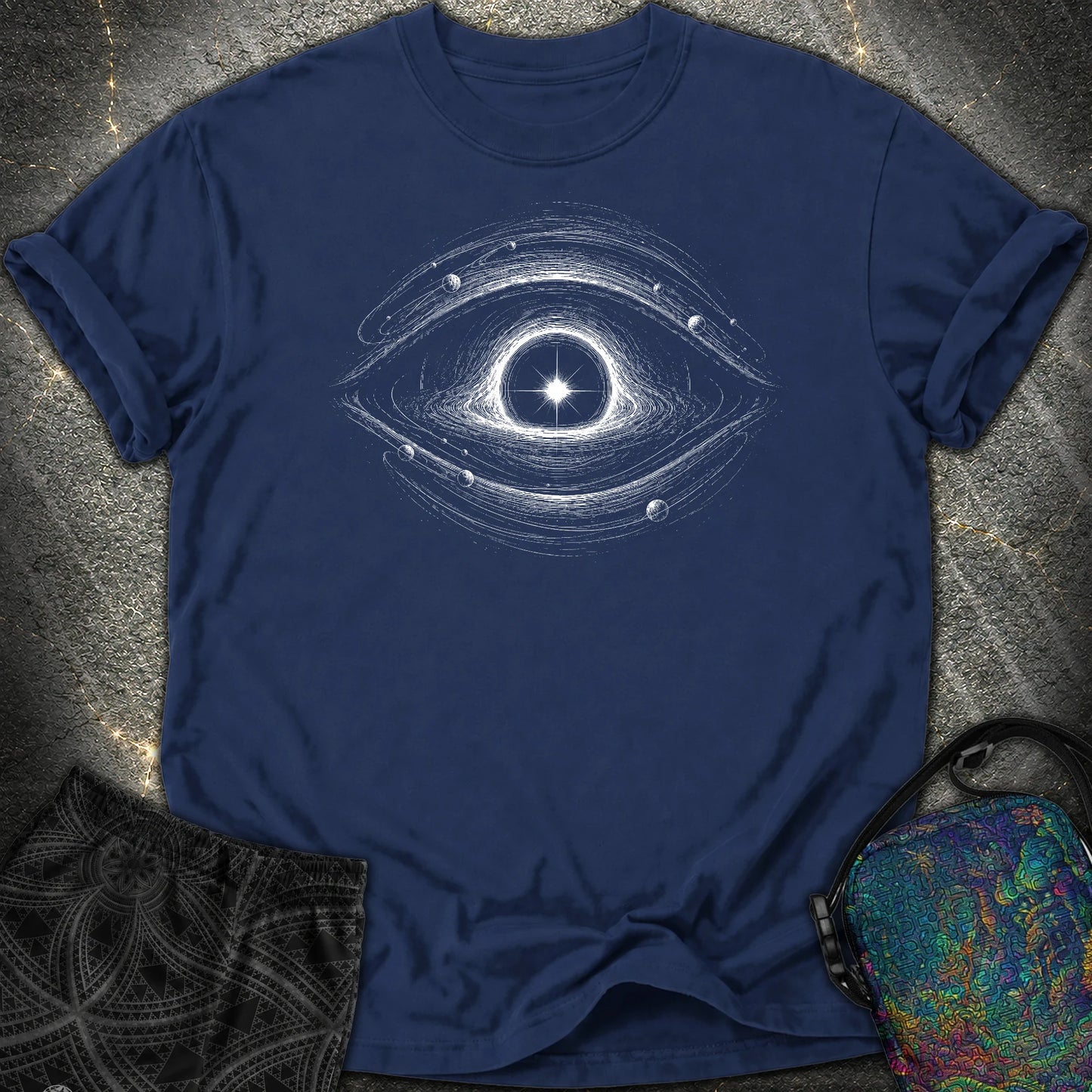 Eye Of The Void Comfort T-Shirt - Eye Of The Void Comfort T-Shirt - True Navy