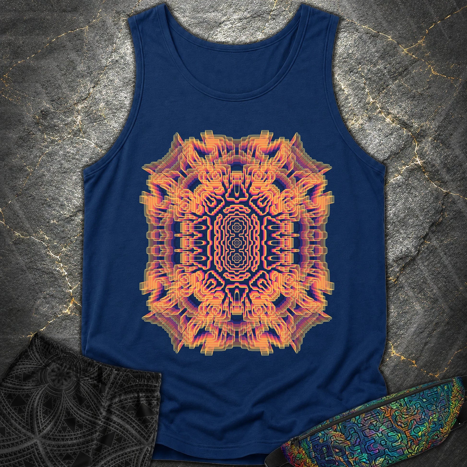 Resonance Engine - Resonance Engine Comfort Tank Top - True Navy