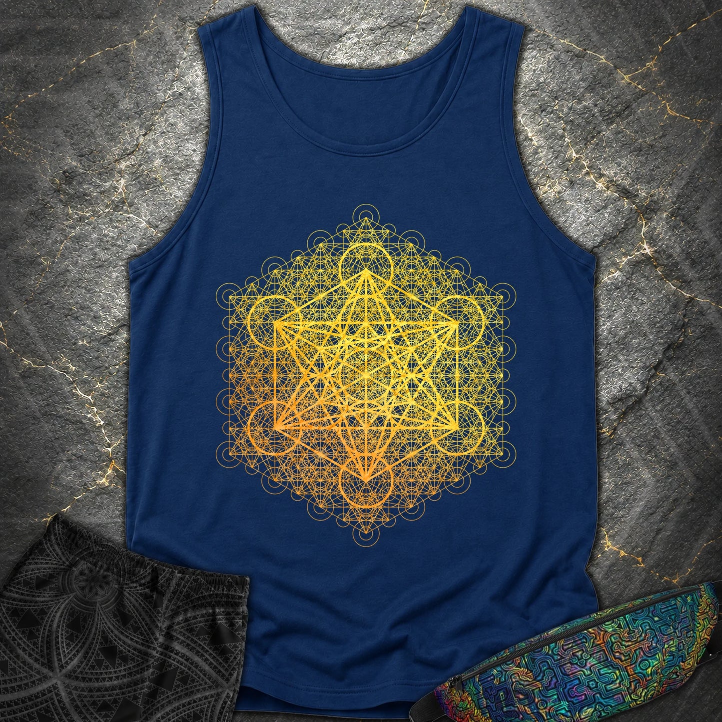 Metatron's Transcendence - Metatron's Transcendence Comfort Tank Top - True Navy