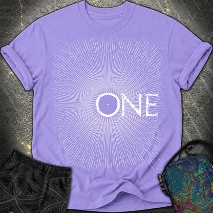 We Are All One Comfort T-Shirt - We Are All One Comfort T-Shirt - Violet