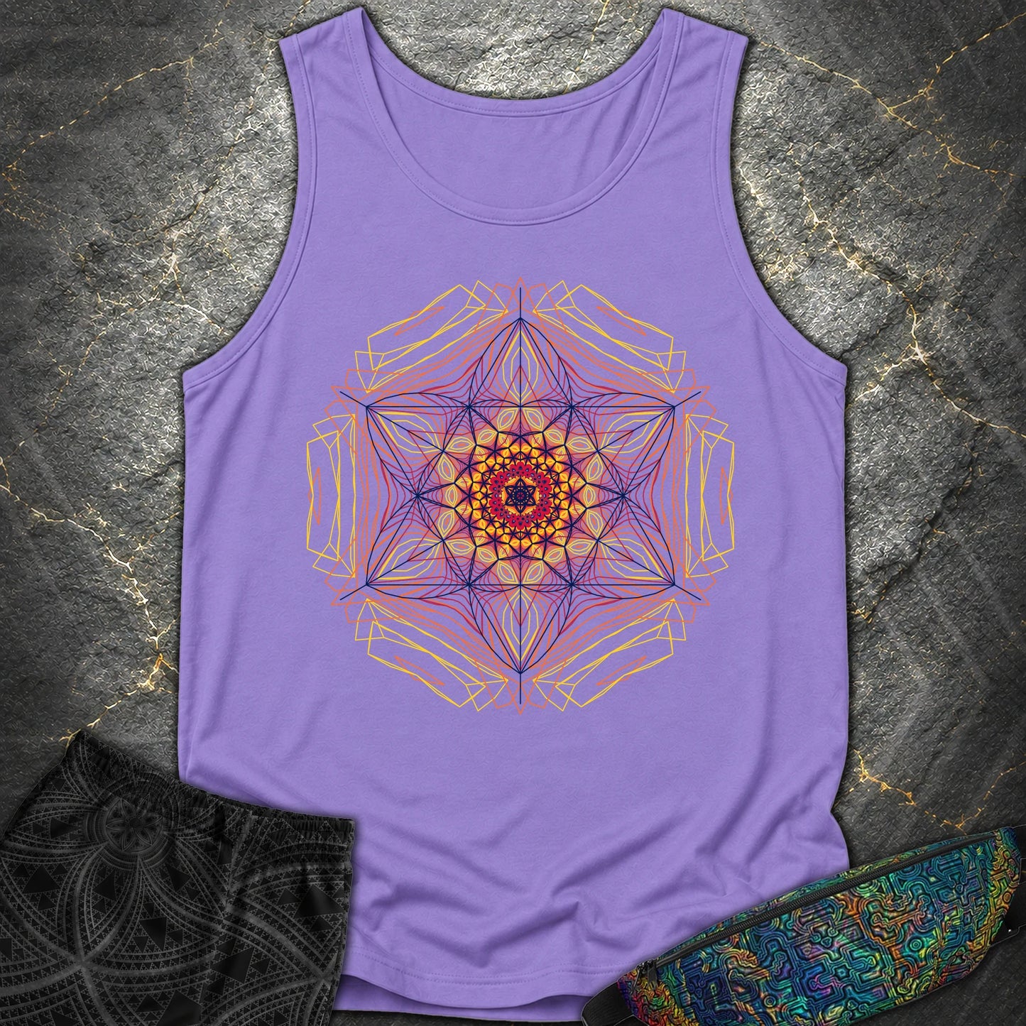 Solar Nexus - Solar Nexus Comfort Tank Top - Violet