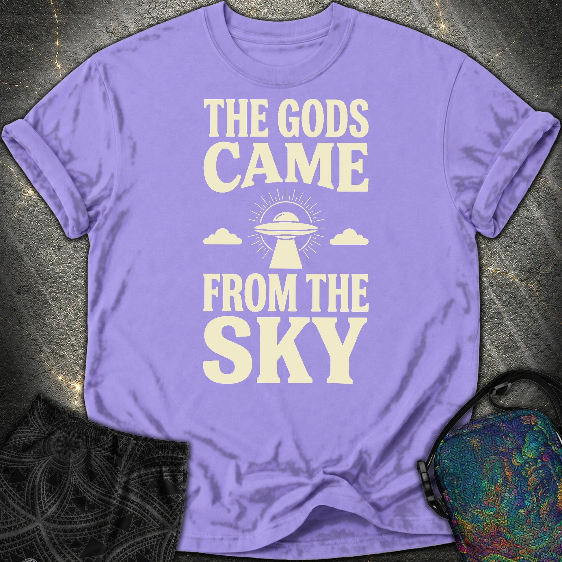 The Gods Come - The Gods Come Comfort T-Shirt - Violet