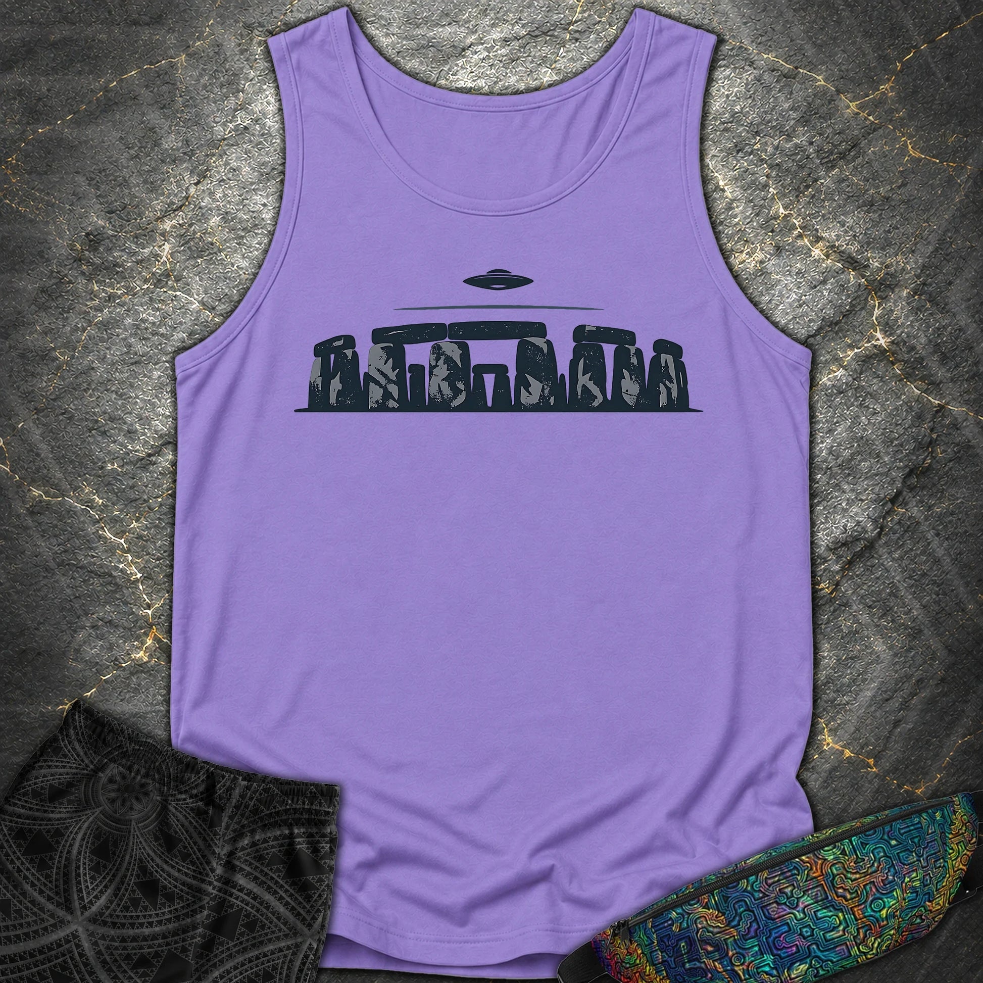 Kamienny Krąg I UFO - Kamienny Krąg I UFO Comfort Tank Top - Violet