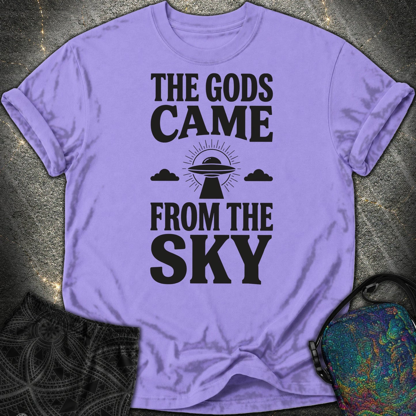 The Gods Come Ciemne - The Gods Come Ciemne Comfort T-Shirt - Violet