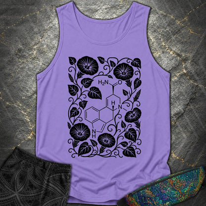 Morning Glory Molecule - Morning Glory Molecule Comfort Tank Top - Violet