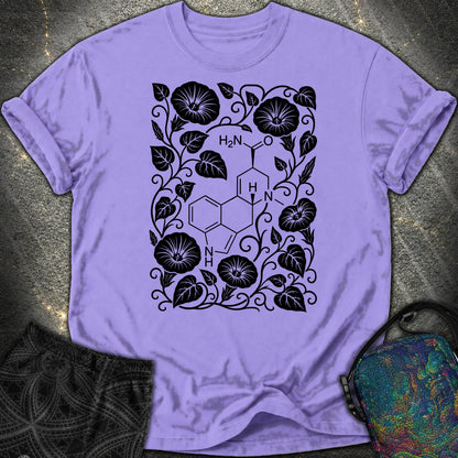Morning Glory Molecule - Morning Glory Molecule Comfort T-Shirt - Violet
