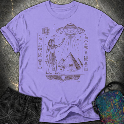 Pharaoh Beneath the Star Vessel - Pharaoh Beneath the Star Vessel Comfort T-Shirt - Violet