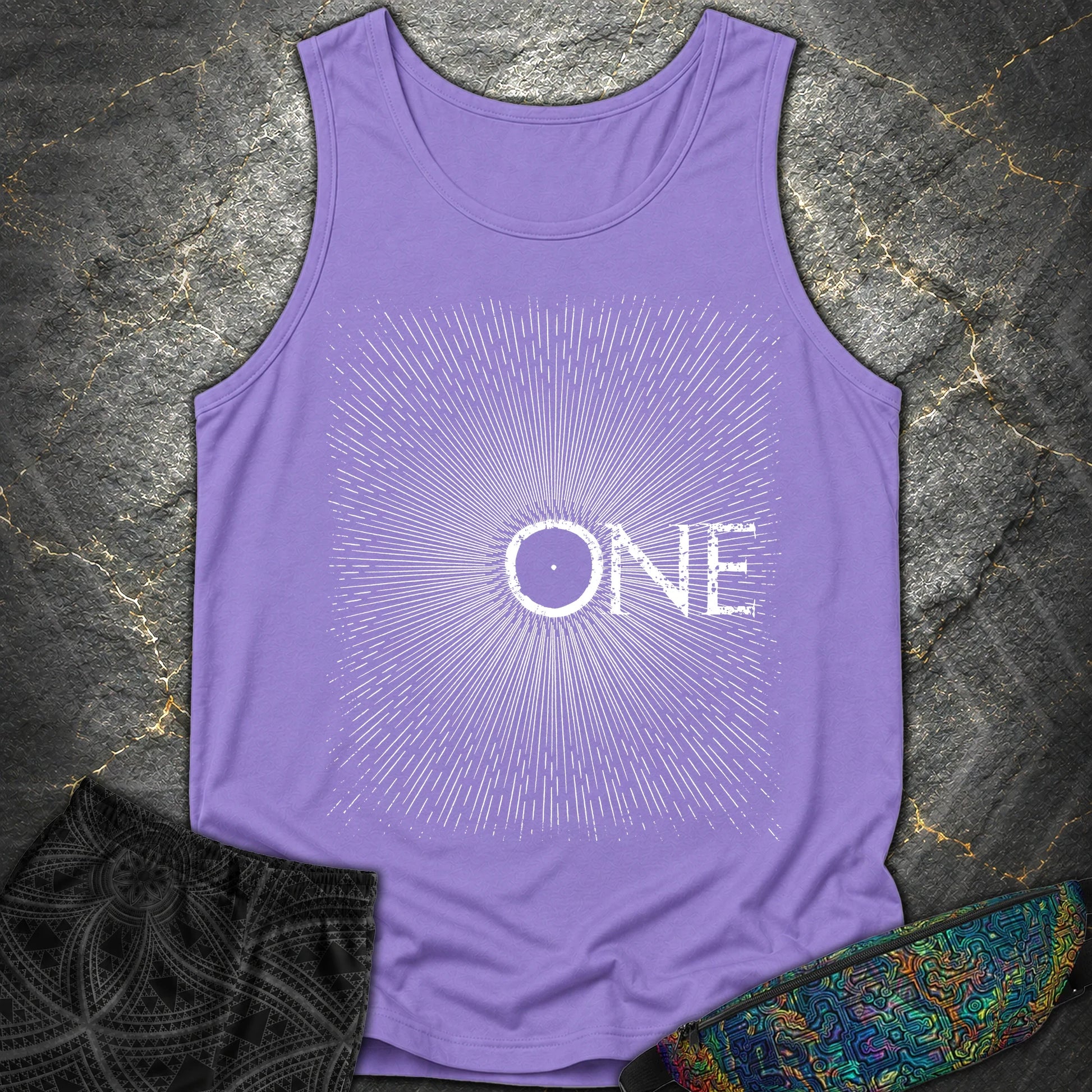 We Are All One Comfort Tank Top - We Are All One Comfort Tank Top - Violet