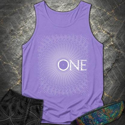 We Are All One Comfort Tank Top - We Are All One Comfort Tank Top - Violet