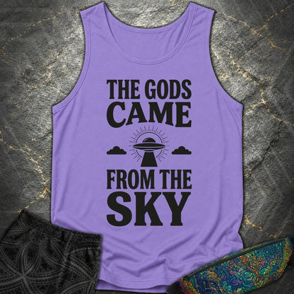 The Gods Come Ciemne - The Gods Come Ciemne Comfort Tank Top - Violet
