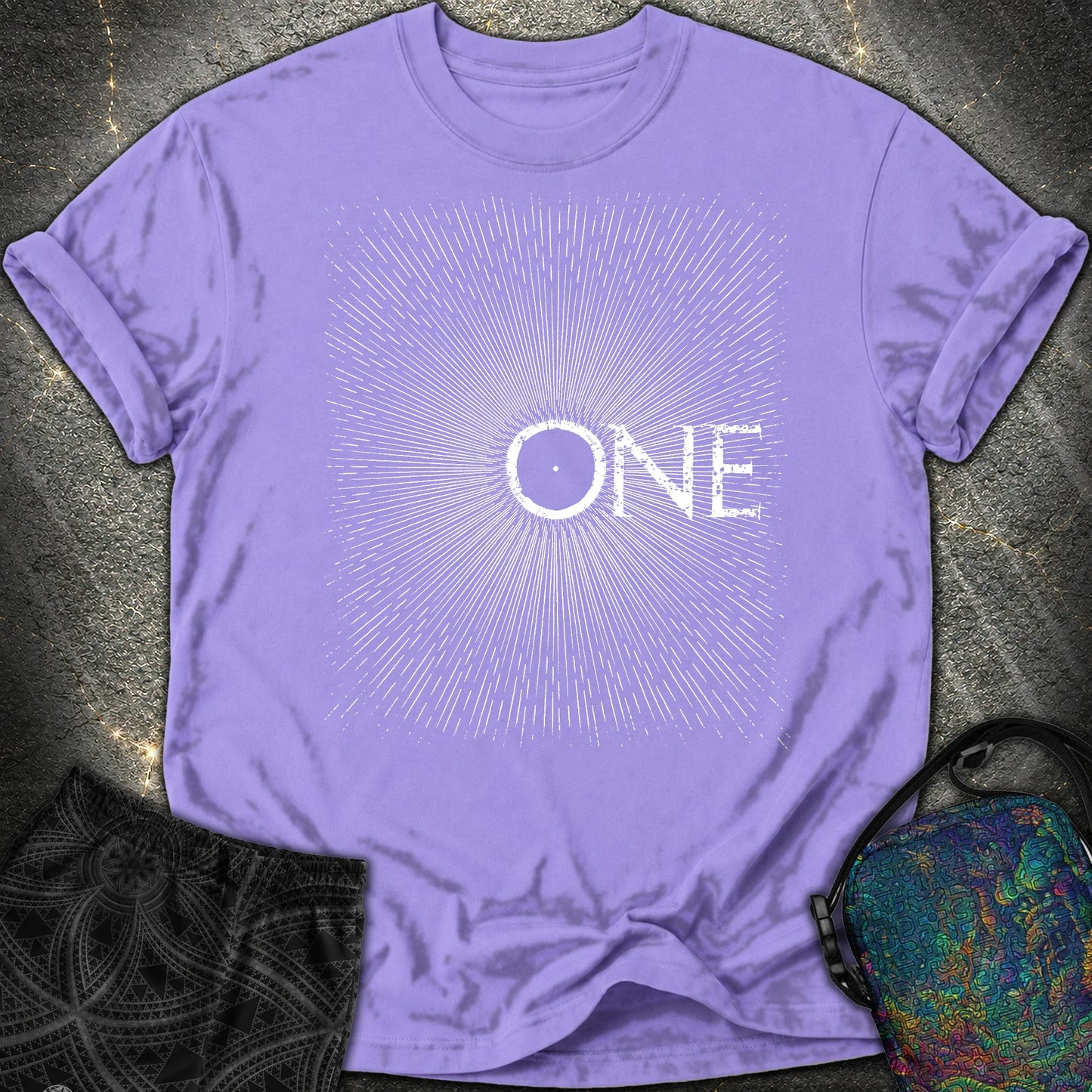 We Are All One Comfort T-Shirt - We Are All One Comfort T-Shirt - Violet