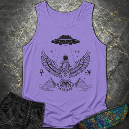 Shadow Falcon Under Alien Light - Shadow Falcon Under Alien Light Comfort Tank Top - Violet
