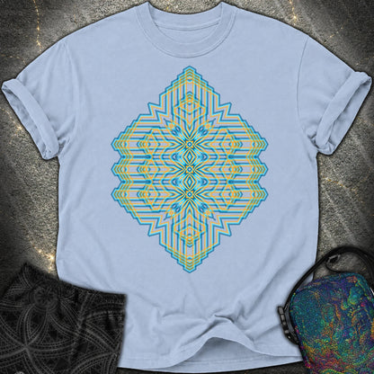 Triune Signal Temple - Triune Signal Temple Comfort T-Shirt - Washed Denim